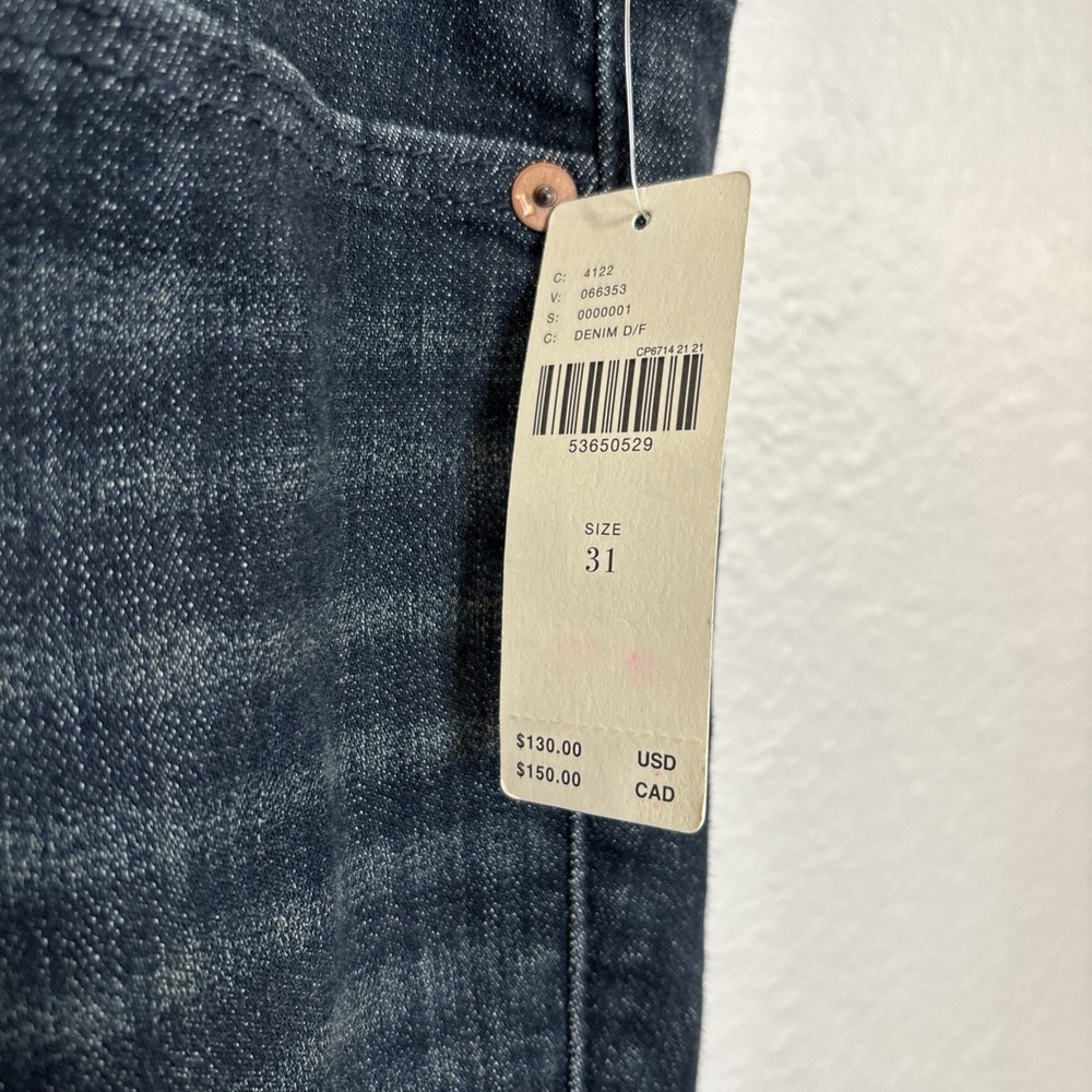 NWT Pilcro Anthropologie High Rise Denim Legging Jeans - Size 31 - Picture 4 of 8